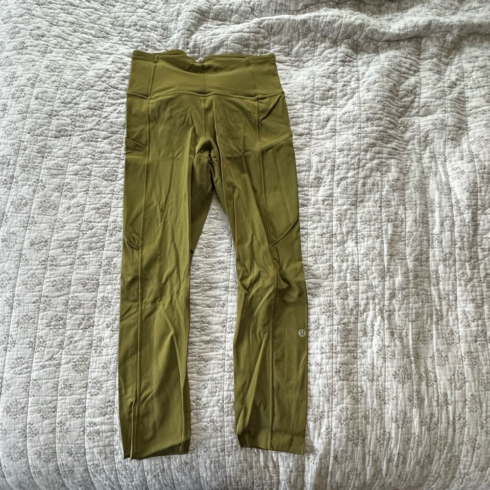 Lululemon Fast Free Leggings crop